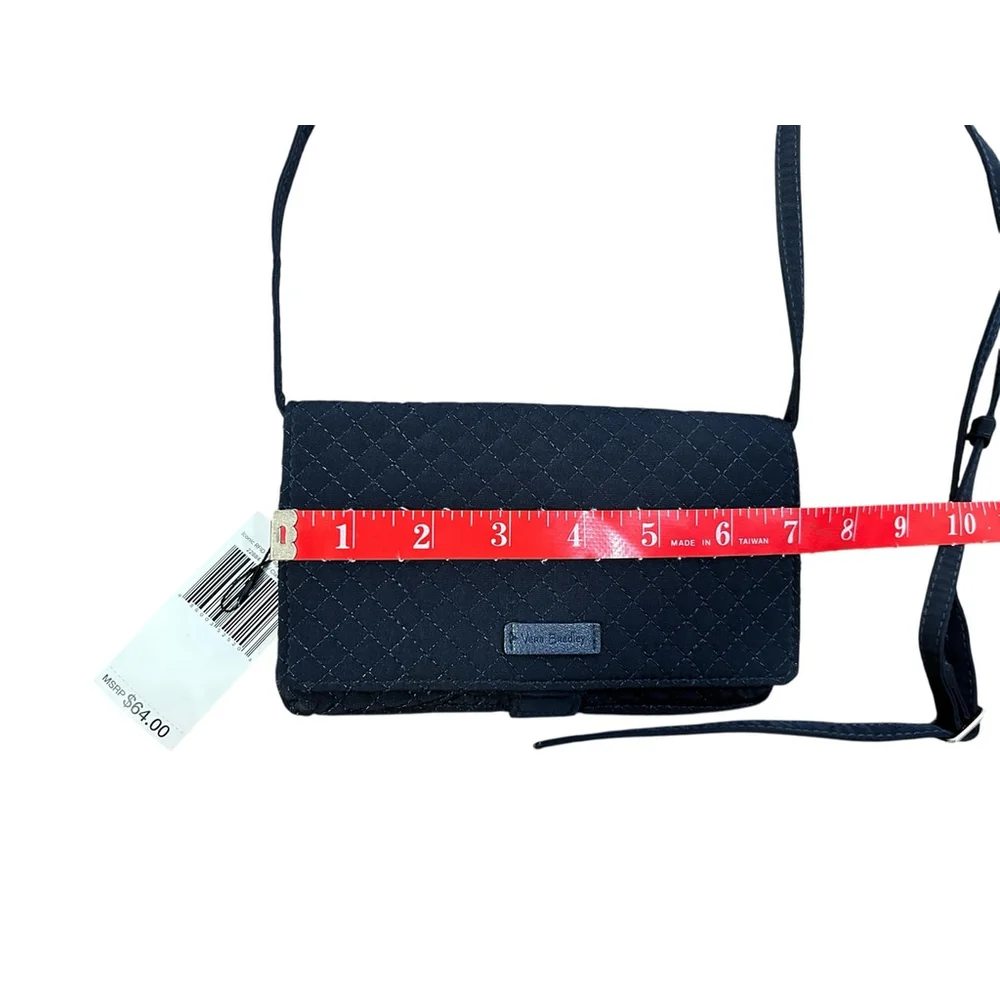 NWT Vera Bradley Navy Phone Wallet Crossbody - Picture 5 of 5